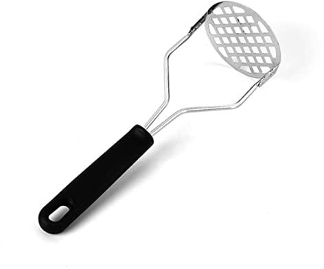 Schiacciapatate in Acciaio Inox 2 Pezzi per Patate e Frutta | Pp, per Purea di Frutta e Verdura, Portatile, per Picnic e Uso Quotidiano