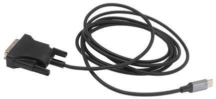 Mikikit Cable Adaptador Tipo c Dvi Cable Tipo c Adaptador Conversor Duradero Para Uso Profesional y Diario Compatible Usb