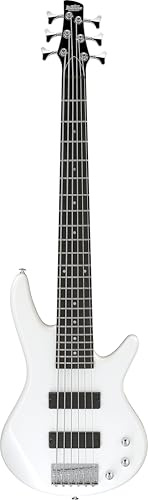 Ibanez GSR186-PW Pearl White 6-String E-Bassgitarre