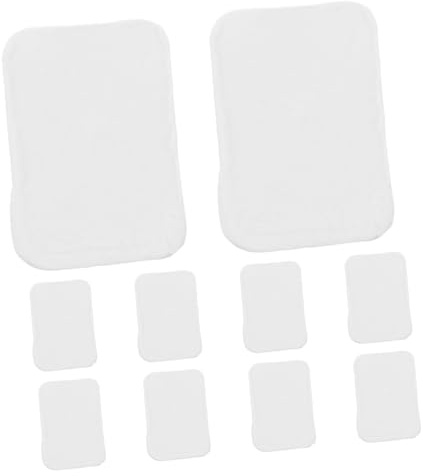 PartyKindom 20stücke Ovale Wattepads Zum Entfernen Von Make-up Aus Weichem Vliesstoff Für Gesichtswasser Und Hautpflege Geeignet Für Reisen Und Empfindliche Haut