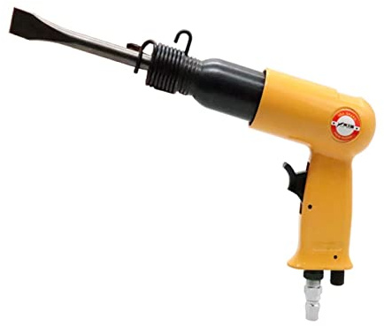 175mm Air Hammer Professional Pistola Pistola Gas Pala 190Y Pequeño Removedor de óxido Removedor Neumático Herramientas con 4 cinceles Set