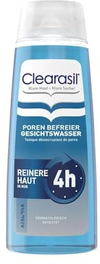 Clearasil Ultra Rapid Action Deep Pore Salicylic Acid Treatment Toner, Unclog Pores For A Visibly Clearer Skin, Removes Dirt & Spots, 200ml