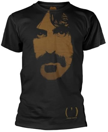 Plastic Head Frank Zappa Apostrophe, Maglietta Uomo, Nero, S