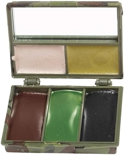 Mil-Tec Tarnschminkset-16352000 Kit de Maquillage Camouflage Multicolore Taille Unique