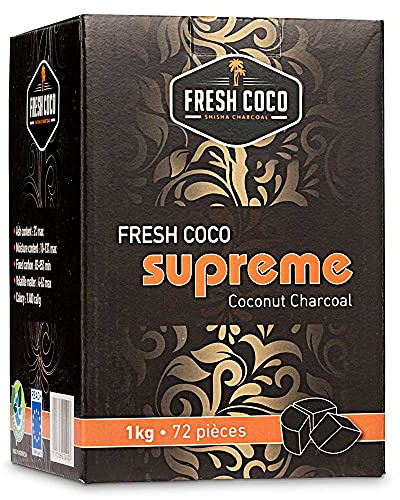 Carbón de Coco Fresco por 9Kg - Fresh Coco