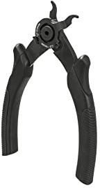 Topeak Power Link Pro Kettenschlosszange aus Stahl und Fiberglas in der Farbe Schwarz, Maße: 11,5cm x 1,8cm x 17,4cm, 15400056