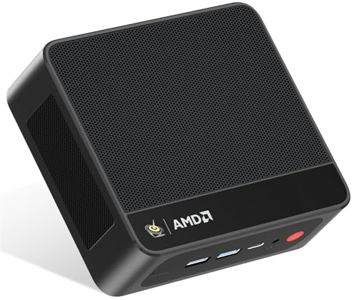Beelink Mini PC SER5, AMD Ryzen 5 5500U(6C/12T,up to 4.0 GHz), 16GB DDR4 500GB M.2 NVMe SSD Mini Computer Windows 11 Pro, 4K Triple Display HDMI/DP/Type-C, WiFi6/BT5.2/RJ45 2.5G
