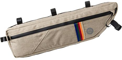 AGU Fahrradtasche, Rahmentasche, wasserabweisend, reflektierend, einfache Montage, 100% recyceltes Polyester