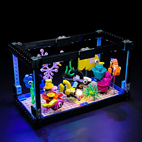 Kyglaring Led Licht Kompatibel mit Lego Super Heroes Infinity Handschuh 76191 Bausteine, LED Beleuchtungszubehör für das Lego Modellset 76191 (Nicht Enthalten Modell) (31122)