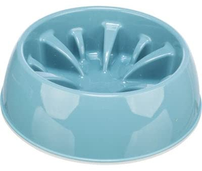 Trixie Slow Feeding Futterspender, Kunststoff, Sortiert, 0,8 l/Ø 20 cm