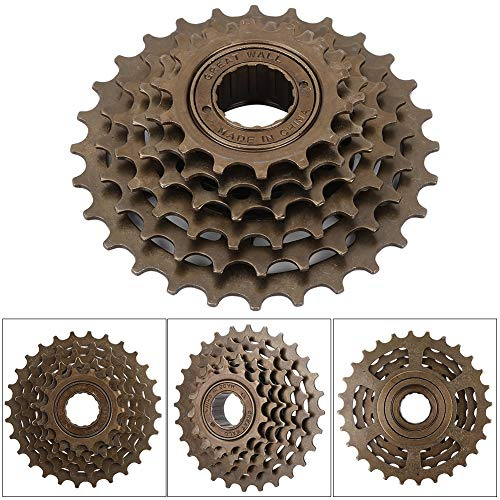 KIMISS Cassetta Ruota Libera per Bicicletta, 6 velocità 14T 28T Pignone Posteriore per Bicicletta da Montagna Cassetta velocità Pignone per Accessorio di Ricambio Bici