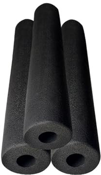 YNAYGDIUGD Kautschuk Heizungsrohr Isolation Schlauchgriffe Rohrschale Rohrisolierung Rohrdämmung Schalldämmung Sonnenschutz Rohrdämmung Wrap,Für Den Außenbereich (Size : ID34mm*T30mm*L1.9m)