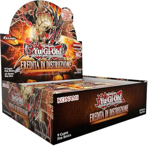 YU-GI-OH!- Yugi MUTO y Atem Trading Card Game Legacy of Destruction-Caja (24 Sobres) (272016)