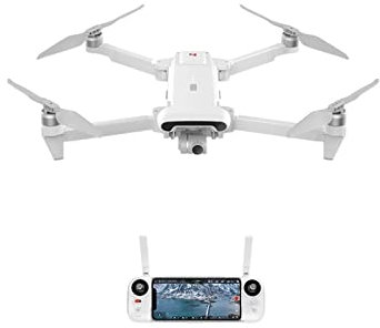 Msuiiixcccc Drone X8SE avec caméra hélicoptère RC 8KM Professionnel FPV 3- Gimbal 4K caméra RTF (Couleur : Gris Standard Type de Prise : U-S)