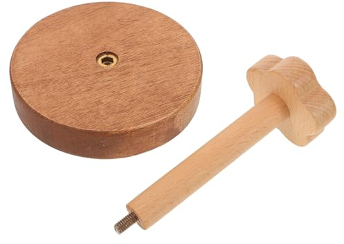 HIAKDOFT Supporto Distributore di Bicchieri Monouso in Legno Portabicchieri da Banco Salvaspazio Ripiano Espositivo Organizer per Bicchieri di Carta Anti-Rovesciamento per Cucina Ufficio