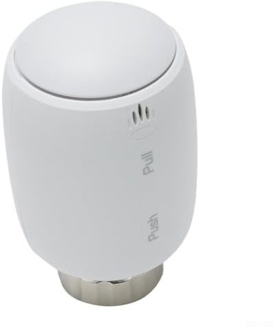 LatoYard Thermostat électronique de radiateur pour thermostat WiFi intelligent avec application de contrôle pour chauffage domestique, pour ZigBee - Blanc