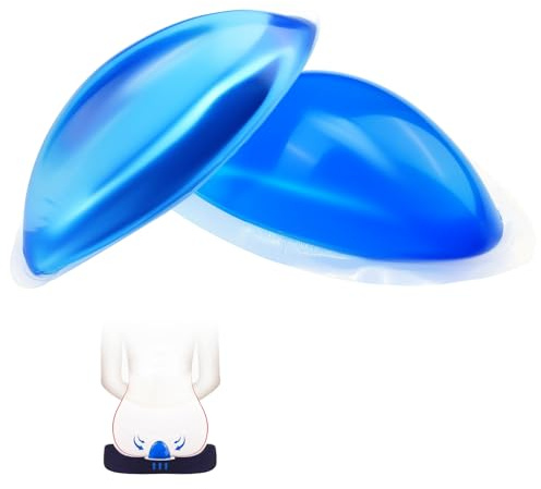 Almohadilla de gel para hemorroides contra la hinchazón, el dolor y la picazón, 2 unidades, paquete de hielo para hemorroides, reutilizable, paquete de gel refrescante, suave