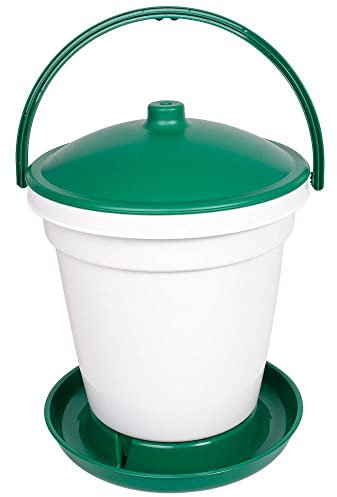 Olba Automatische Geflügeltränke 18 Liter, Geflügel-Tränkeeimer bodenstehend