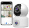 JUSTOP 2K Indoor Pan/Tilt WIFI IP Security Camera, Dual Lens CCTV Cam, AI Detection, Colour Night Vision, Two Way Audio