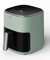 Friggitrice ad aria 12 in 1, 5,5 qt compatta per 2-4 persone, poco o nessun olio, antiaderente, lavabile in lavastoviglie, verde chiaro