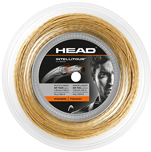 HEAD Intellitour Rolle Tennis-Saite, Natural, 1.25 Mm / 17 g
