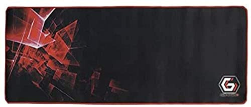 GMB Gaming Tapis de Souris Gaming Pro, Extra Large - Série Professionnelle, Surface Robuste, Optimisé pour Souris Laser et Optique, Antidérapant, Noir, 900x350mm pour Précision et Contrôle Accrus