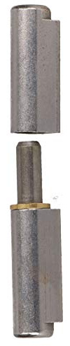 Lift Off Bullet Hinge Weld On Brass Bush 16x100mm Heavy Duty Door Hatch