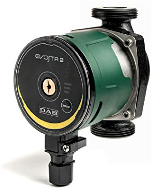 DAB Evosta 2 40-70/130 Umwälzpumpe (Heizungspumpe) - 3.600 L/Std. - 35W - Förderhöhe 6,9 m - Einbaugröße 130 mm - Mit Energielabel A.