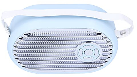 Haut-Parleur Bluetooth, Haut-Parleur Audio sans Fil, Haut-Parleur Multimédia, Haut-Parleur Portable, Micro Intégré, Mini-Haut-Parleur Musical, Lecture de Carte Mémoire(Bleu)