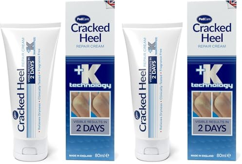 Silkia PEDICARE Cracked Heel Repair Cream | 48hr Active Skin Repair | Clinically Tested | 80 ml (Pack of 2)