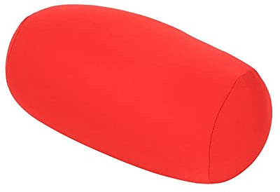 Oreiller Coussin Micro Coussin Rouleau Coussin Voyage Maison Dormir Cou Col Oreiller De Couchage Confortable Voyage Siège Oreiller Soutien du Cou Maison Siège Oreiller Microbille Oreiller(rouge)
