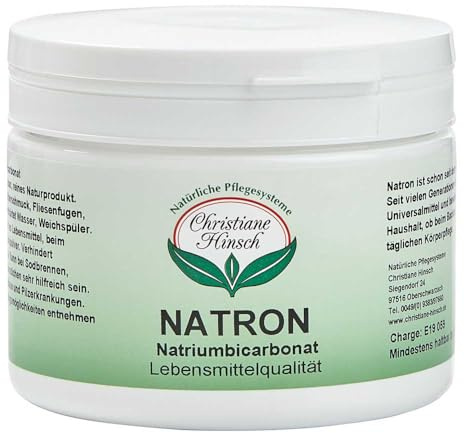 CHRISTIANE HINSCH: Natron - Natriumbicarbonat Lebensmittelqualität 500g