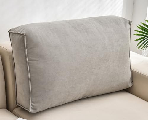 Lesekissen für Bett und Sofa Lehnenkissen 60/70/90/100cm Weiches Waschbar Lesekissen, Kopfteilkissen, Rückenkissen, Lendenwirbel-/Rückenstützkissen mit Abnehmbarem Bezug, ( Color : #4 , Size : 70x45x1