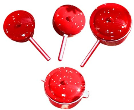 ibasenice 4pièces Mini Casserole Pot pour Maison De Poupée Accessoires De Cuisine Miniature Jouets De Simulation