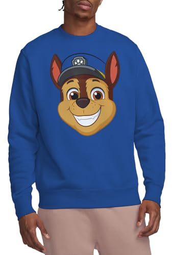 Paw Patrol Chase Grin Crew sweatshirt, kungsblå, Large, Kunglig, L