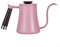 Swan Neck Design Coffee Kettle in Rust Resistant Stainless Steel with Comfortable Wooden Grip Handle ()