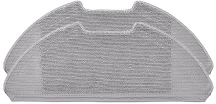 LUMCLEYR Washable Mop Cloth Rags Pad,Compatible For Mi，Robot Vacuum-Mop 2 Lite/Pro/MJSTL/MJST1SHW Robot Vacuum Cleaner Accessories,Mop Cloth Replacement