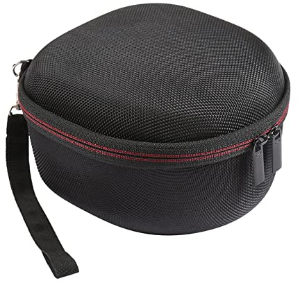 LLLmhuaa Hard EVA Headphone Carrying Case Portable Travel Earphone Storage Bag With Hand Strap For Headset Storage Box Carrying Case
