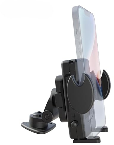 ARKON Mounts - Adhesive Truck & Car Phone Holder | Secure Grip | Versatile Compatibility | Easy Installation | Phone Holder For Car | For iPhone, Samsung, Google, Huawei, Nokia, other Smartphones