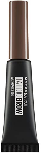 Maybelline New York - Gel à Sourcils Waterproof - Tattoo Brow - Châtain Foncé (06) - 5 g