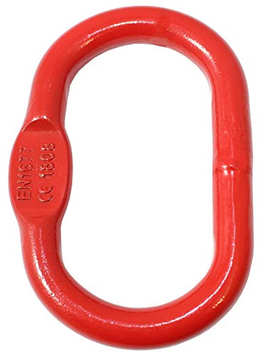 Aufhängering 8/7-8mm Aufhängeglied Anschlagkette Kettengehänge Krankette Gehänge Güteklasse 8