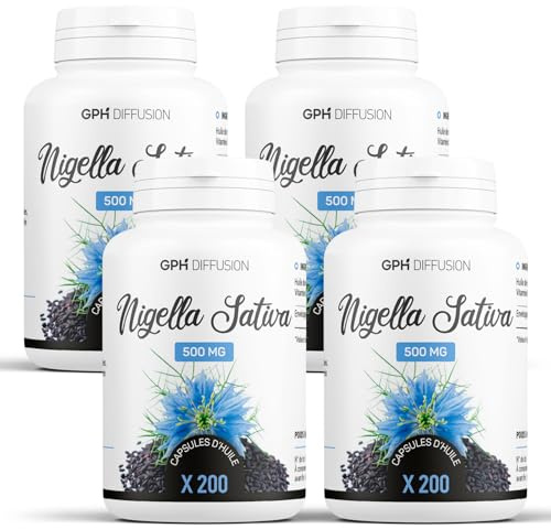 Huile de Nigelle - 500 mg - 800 capsuleszf#