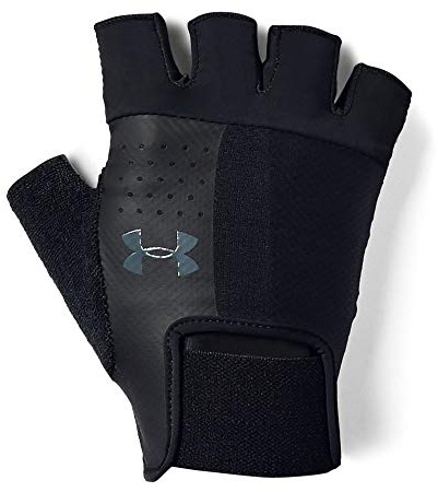 Under Armour Men's Training Gloves , Black (002)/Mod Gray , Medium