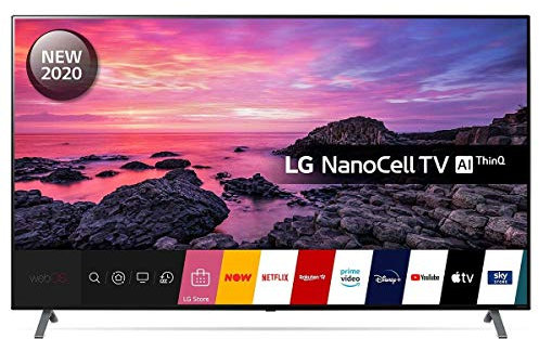 LG Electronics Uk Ltd. 55NANO906NA 55inch NanoCell 4K HDR LED SMART TV WiFi Dolby Atmos (Renewed)