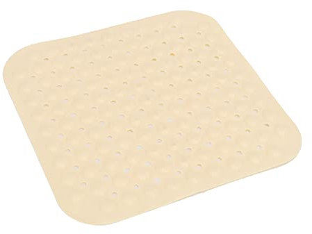 Alfombra de Baño Antideslizante Antideslizante alfombras de baño Forma Plaza suave masaje ducha baño Mat Copa de succión de bañera de alfombras de plástico ducha habitación cojines del pie alfombras d