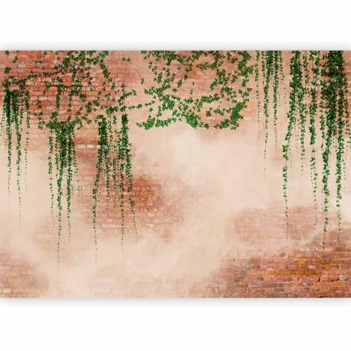 murando - Papier Peint Panoramique Intissé Salon, Brique, 350x256 cm | Fabrication EU, Tapisserie Murales Papier Peint, Revêtement Mural, Papiers Peints, Grand Poster Mural, Brique, Décoration
