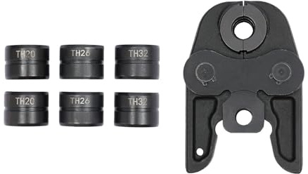 Pince à sertir avec formes TH 16-32 mm pour tubes multicouches pour tuyaux composites