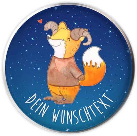 Mr. & Mrs. Panda Stöpsel Waschbecken Widder Astologie - Personalisierte Geschenke, Abfluss Stopfen, Sternzeichen, Selbst Gestalten, Astrologie, Tierkreiszeichen, Geschenk, Geburtstagsgeschenk