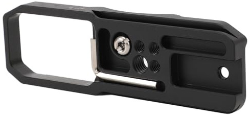 Akozon Camera Quick Release Baseplate Aluminium Alloy Tripod Mount Camera Mounting Bracket ZF Convenient Battery Change Silicone Pad Aluminium Alloy Material