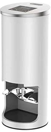Acocodi Automatic Electric Coffee Tamper Automatic Induction Coffee Tamper Metal for Coffee Household Commercial Tamper (White, Tamper 58.3mm)